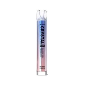 Crystal Bar 600 Puffs Blueberry Peach Ice Prefilled Vape