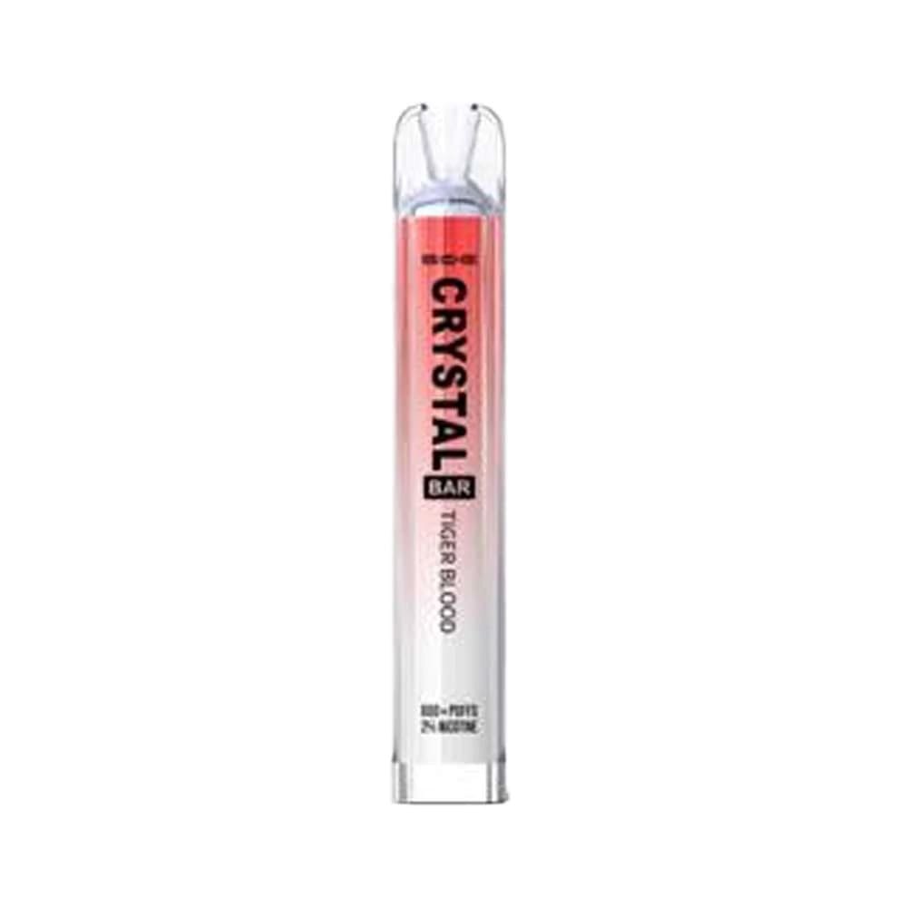 Crystal Bar 600 Puffs Tiger Blood Prefilled Vape