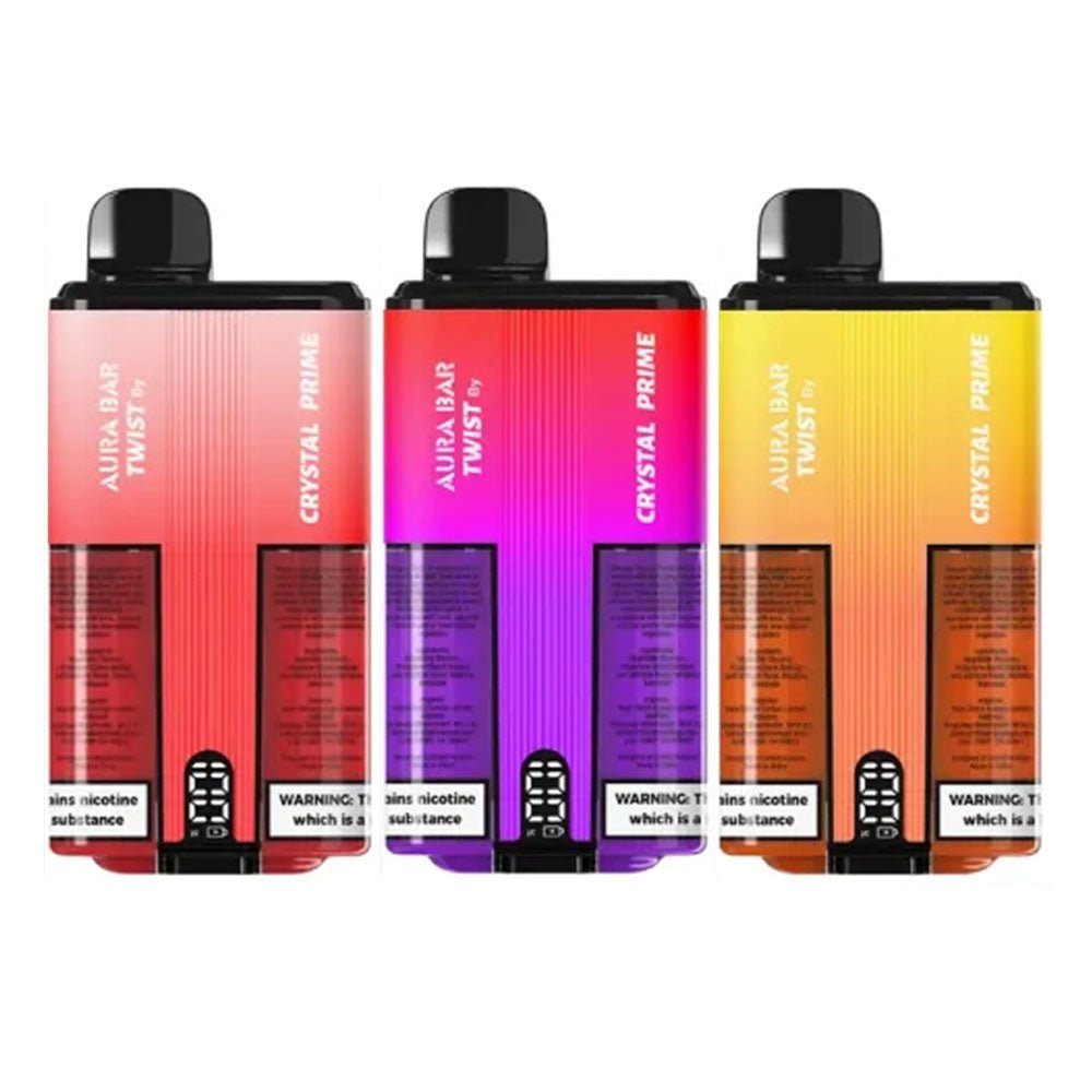 Crystal Prime Aura Bar Twist 25K Prefilled Vape