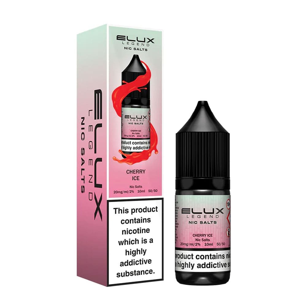 Cherry Ice Elux Legend Nic Salt 10ml