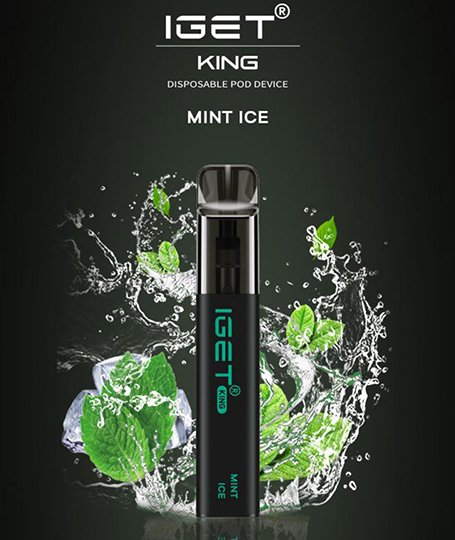 iGET KING VAPE 2600 PUFF – MINT ICE