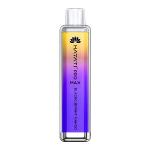 The Crystal Pro Max 4000 Puffs Blackcurrant Mango Vape (0mg)