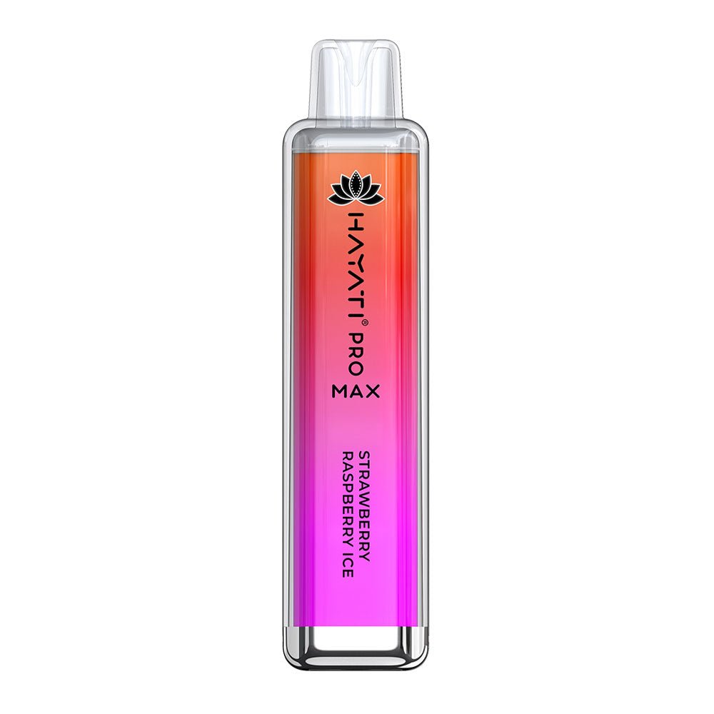 The Crystal Pro Max 4000 Puffs Strawberry Raspberry Ice Vape (0mg)